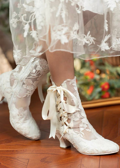 Lacey silhouette boots