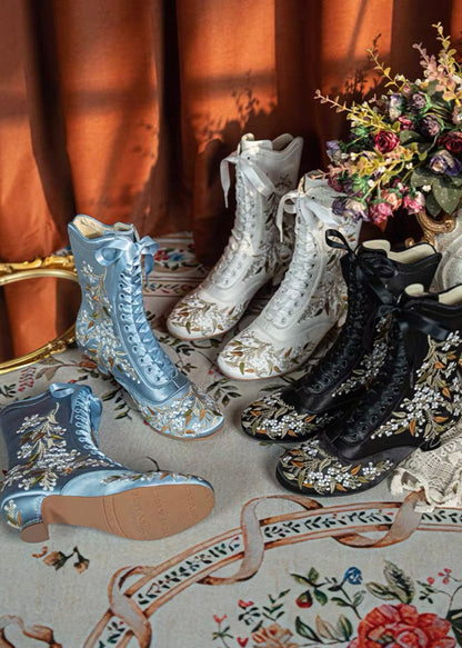 Francois embroidered boots