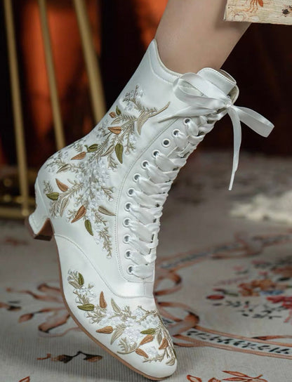 Francois embroidered boots