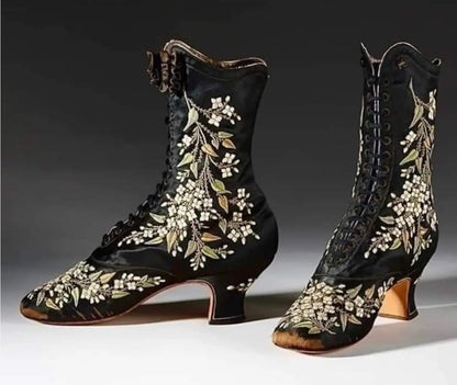 Francois embroidered boots