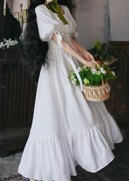 White dove dress