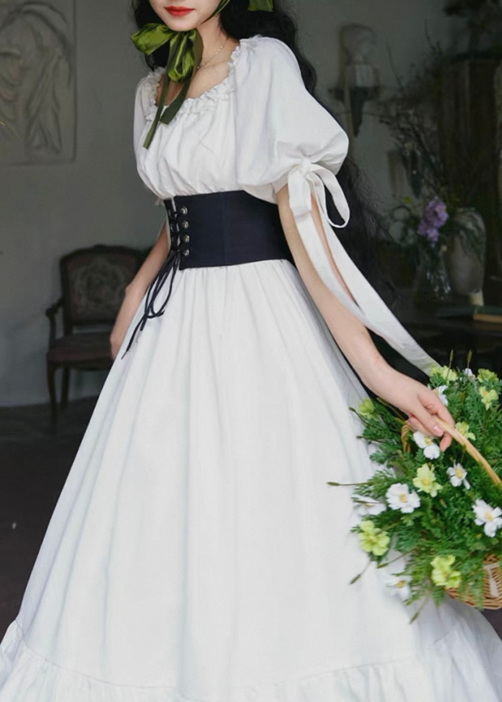 White dove dress