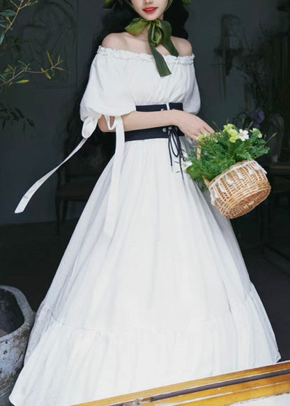 White dove dress