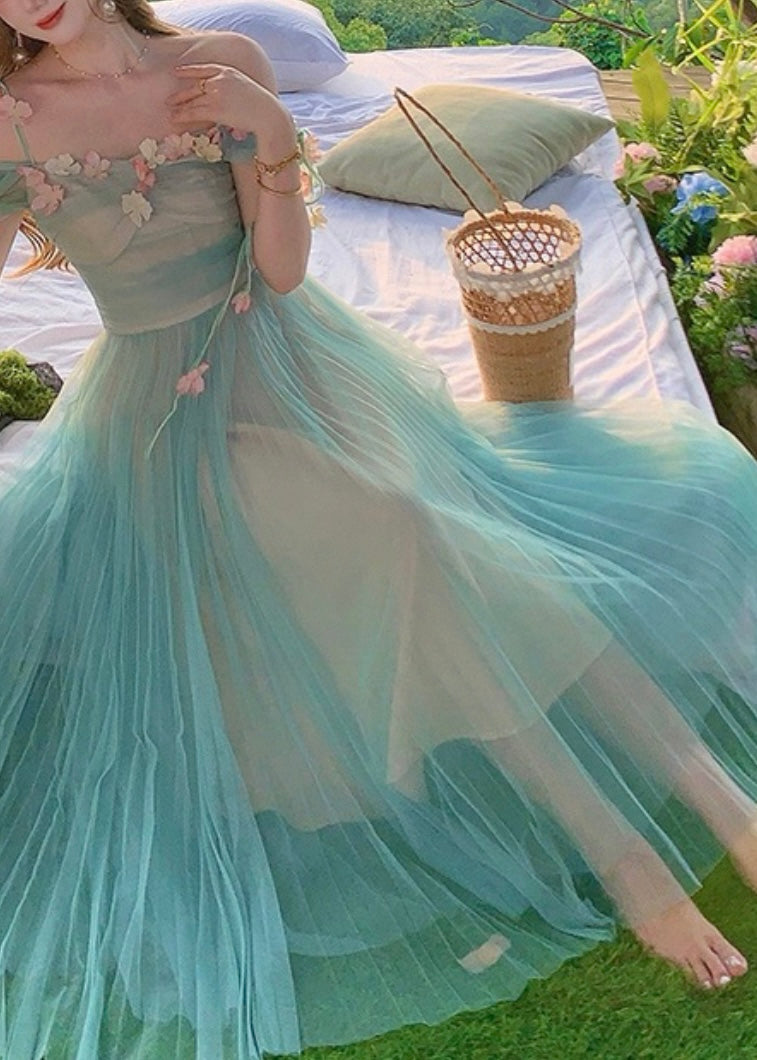 Aquatic fairy dress