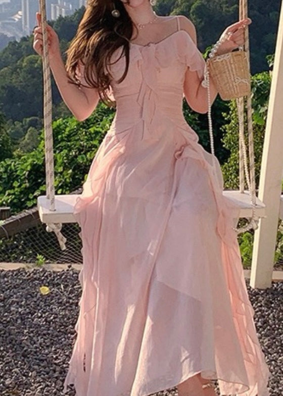 Peach blossom dress
