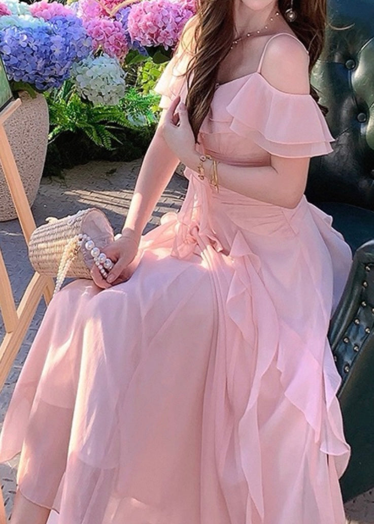 Peach blossom dress