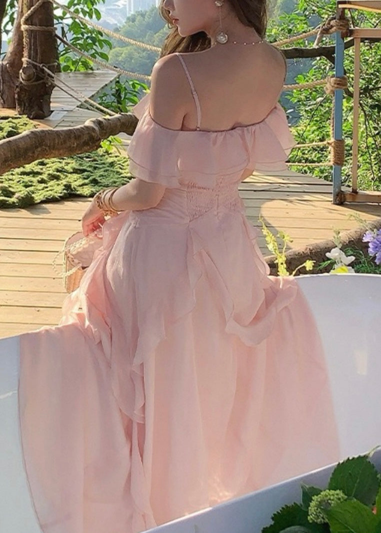 Peach blossom dress