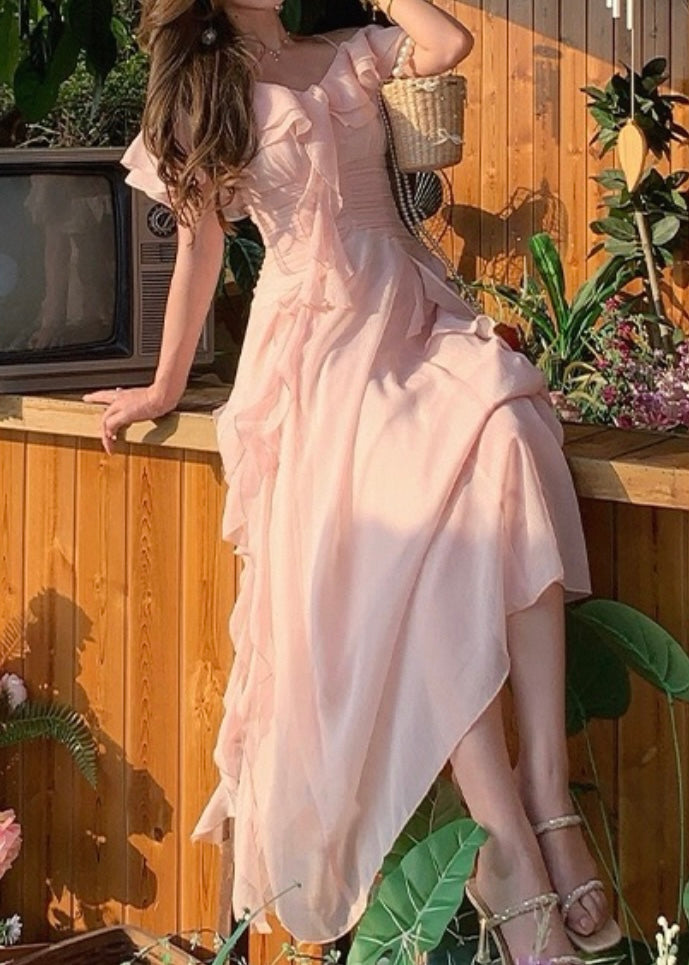 Peach blossom dress