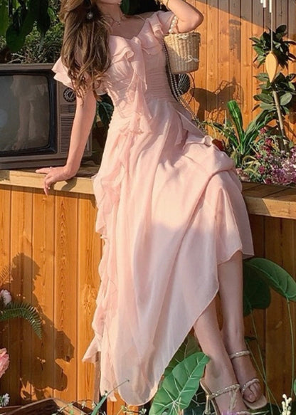 Peach blossom dress
