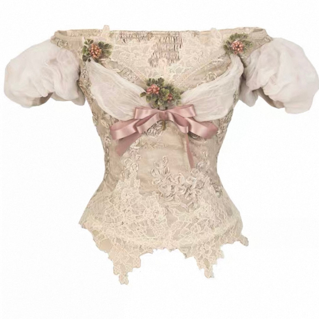 Edwardian dollette corset set