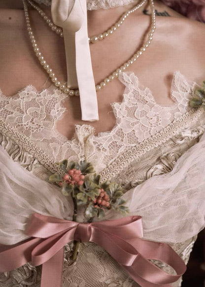 Edwardian dollette corset set