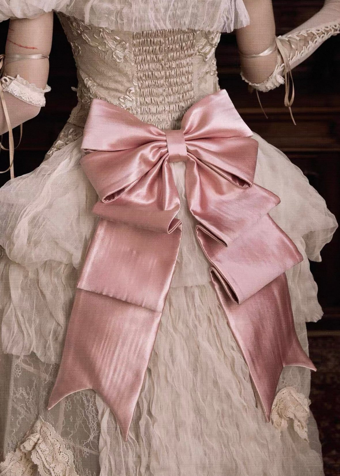 Edwardian dollette skirt / crinoline