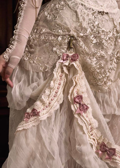 Edwardian dollette skirt / crinoline