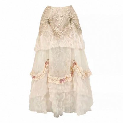 Edwardian dollette skirt / crinoline
