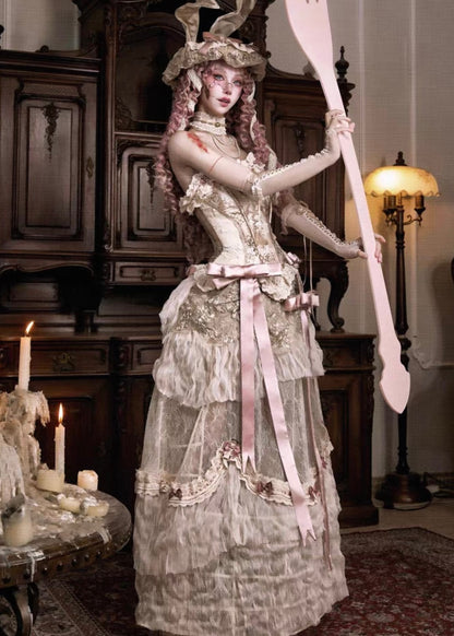 Edwardian dollette skirt / crinoline