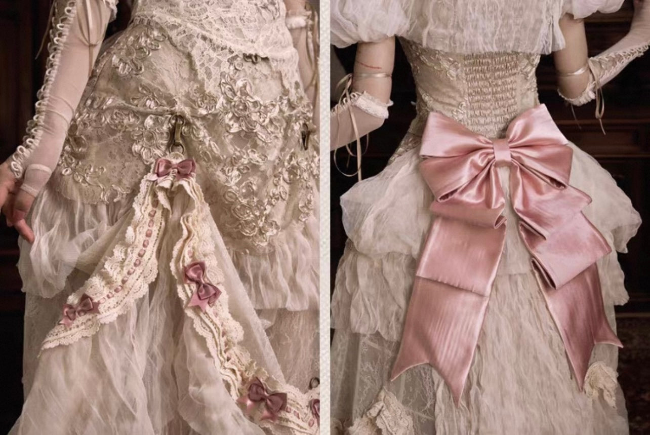 Edwardian dollette skirt / crinoline
