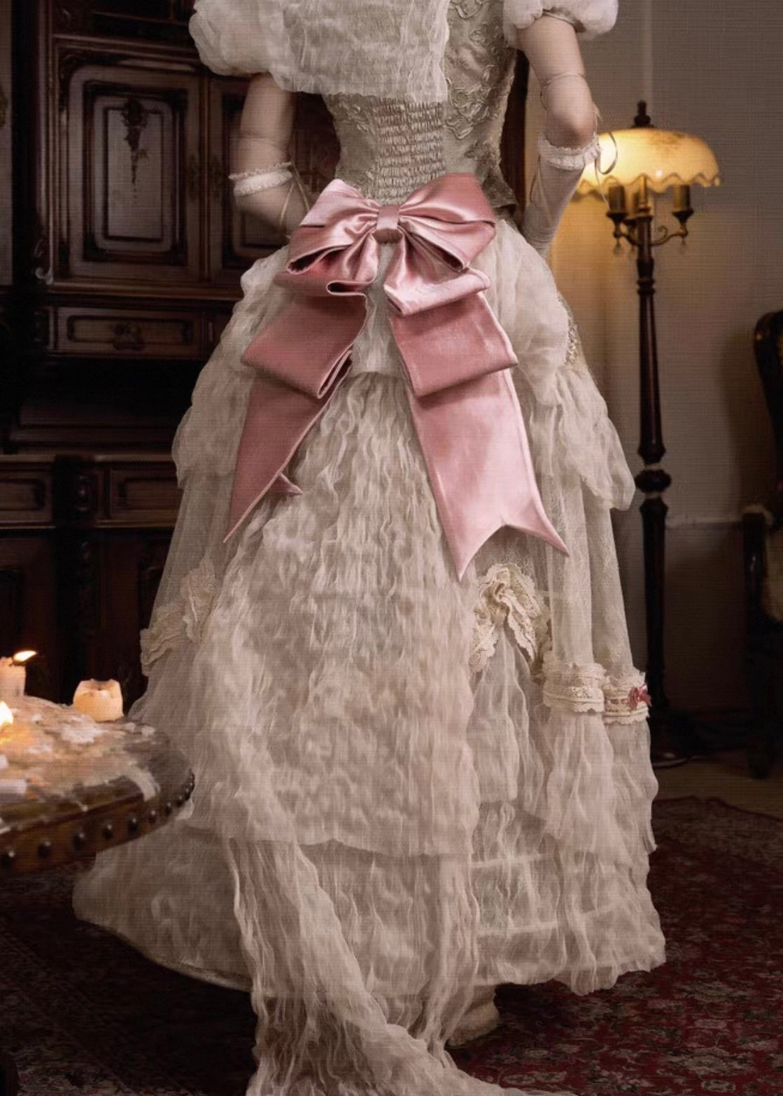Edwardian dollette skirt / crinoline