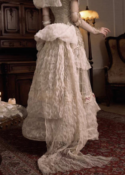 Edwardian dollette skirt / crinoline