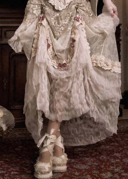 Edwardian dollette skirt / crinoline
