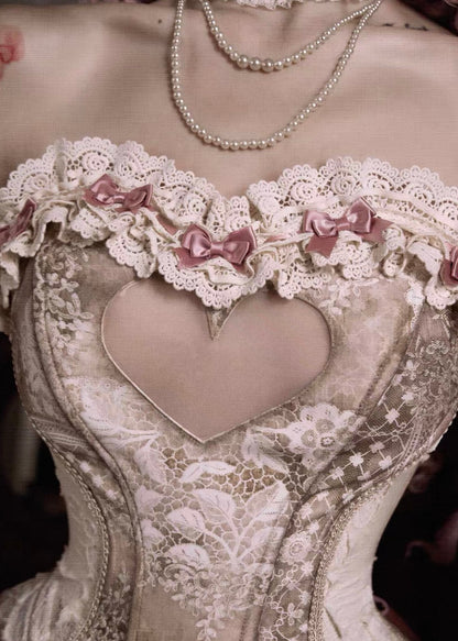 Tempting heart corset