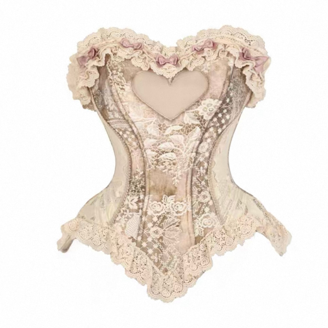 Tempting heart corset