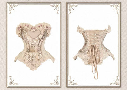 Tempting heart corset