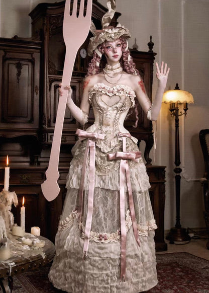 Tempting heart corset