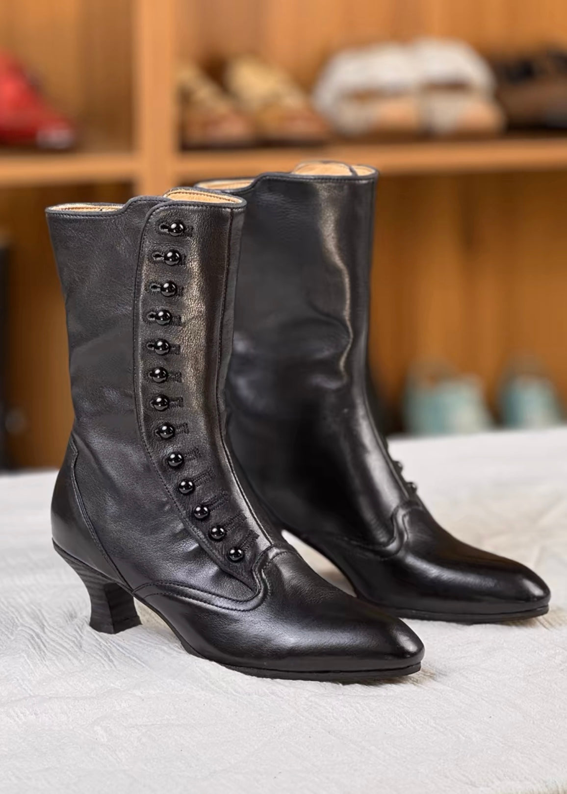 Cruella Victorian boots