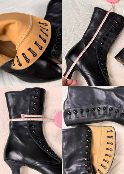 Cruella Victorian boots