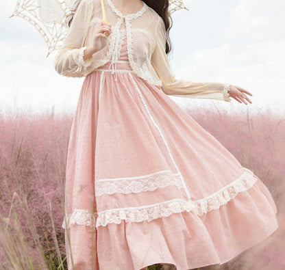 Isabelle dress set (including duster and dress)