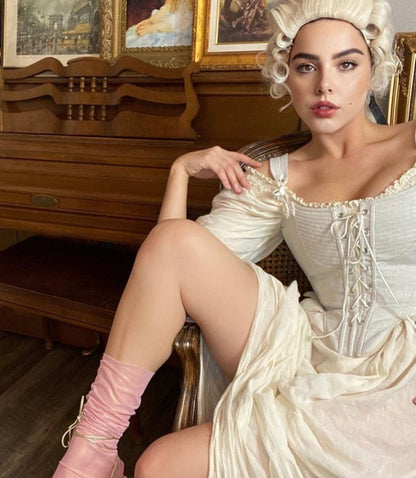 Elizabethan linen corset (stays)