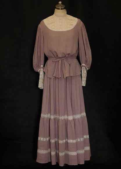 Edwardian cottage dress