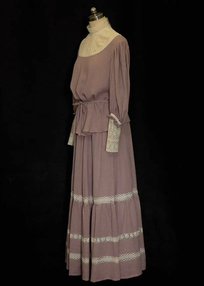 Edwardian cottage dress