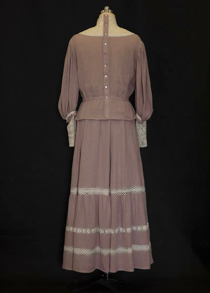 Edwardian cottage dress