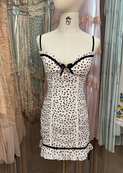 Kayla polka dots dress
