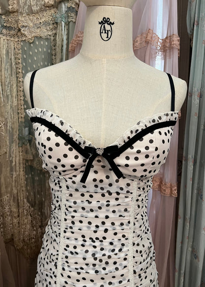 Kayla polka dots dress