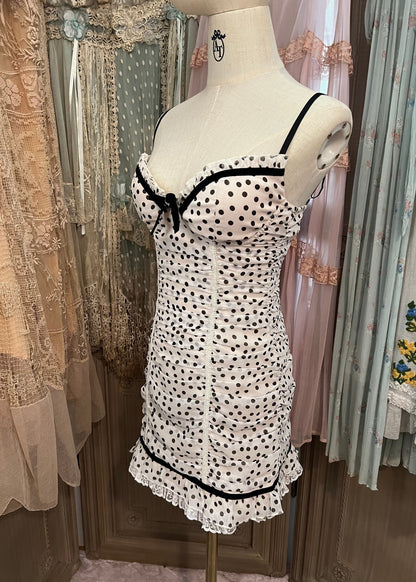 Kayla polka dots dress