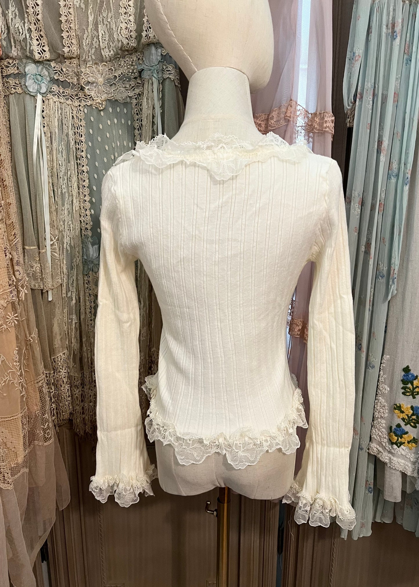 Tipsy toast knit top