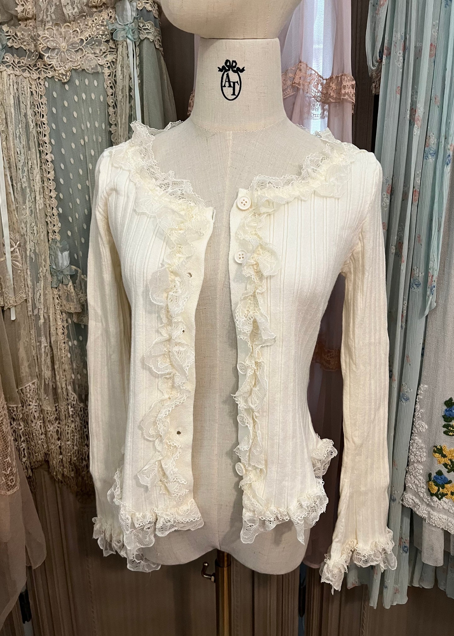 Tipsy toast knit top