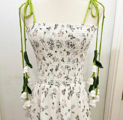 Muguet crochet dress