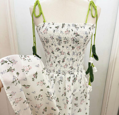 Muguet crochet dress