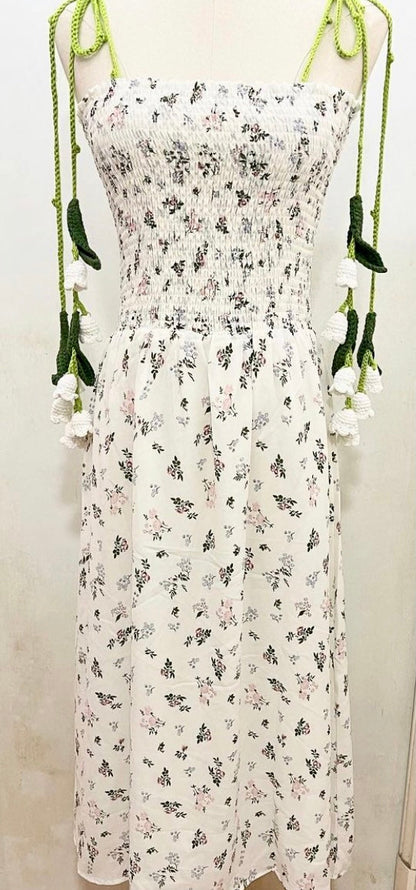 Muguet crochet dress
