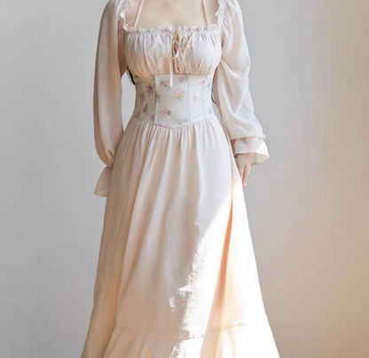 Giselle boned corset dress