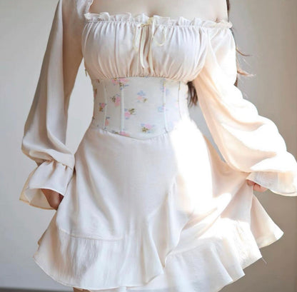 Giselle boned corset dress