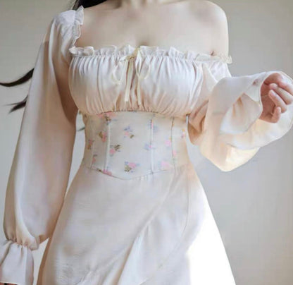 Giselle boned corset dress