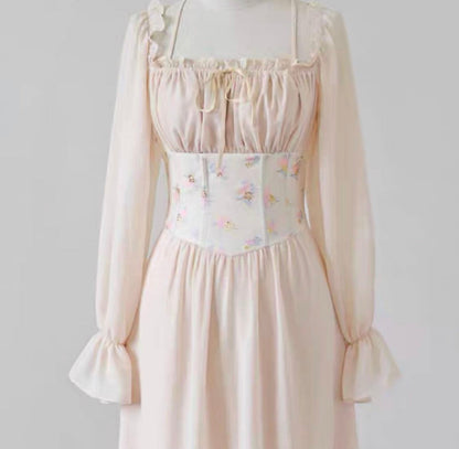 Giselle boned corset dress