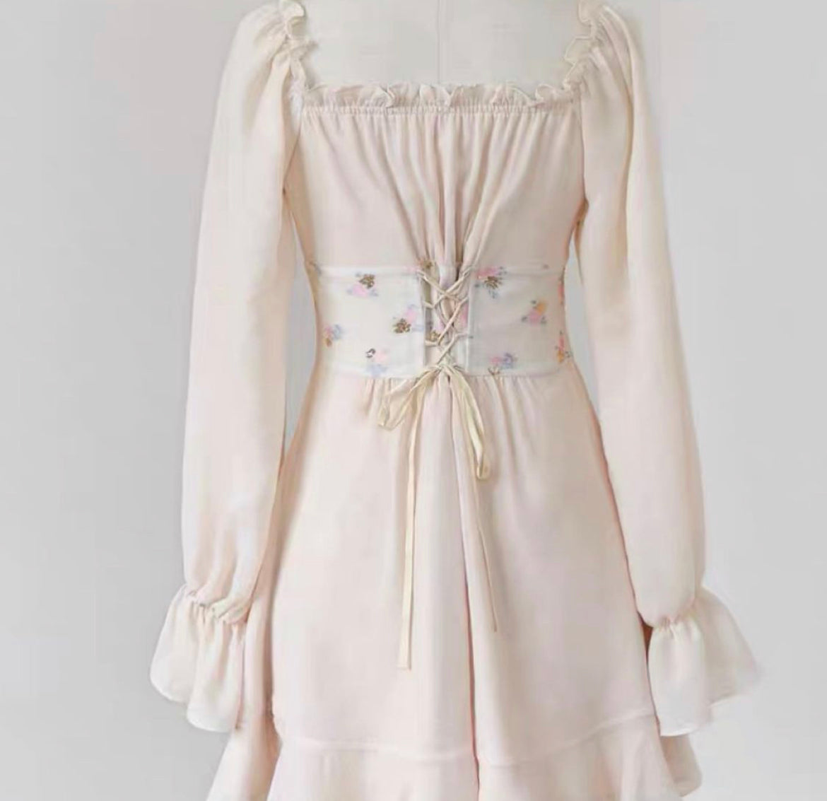 Giselle boned corset dress