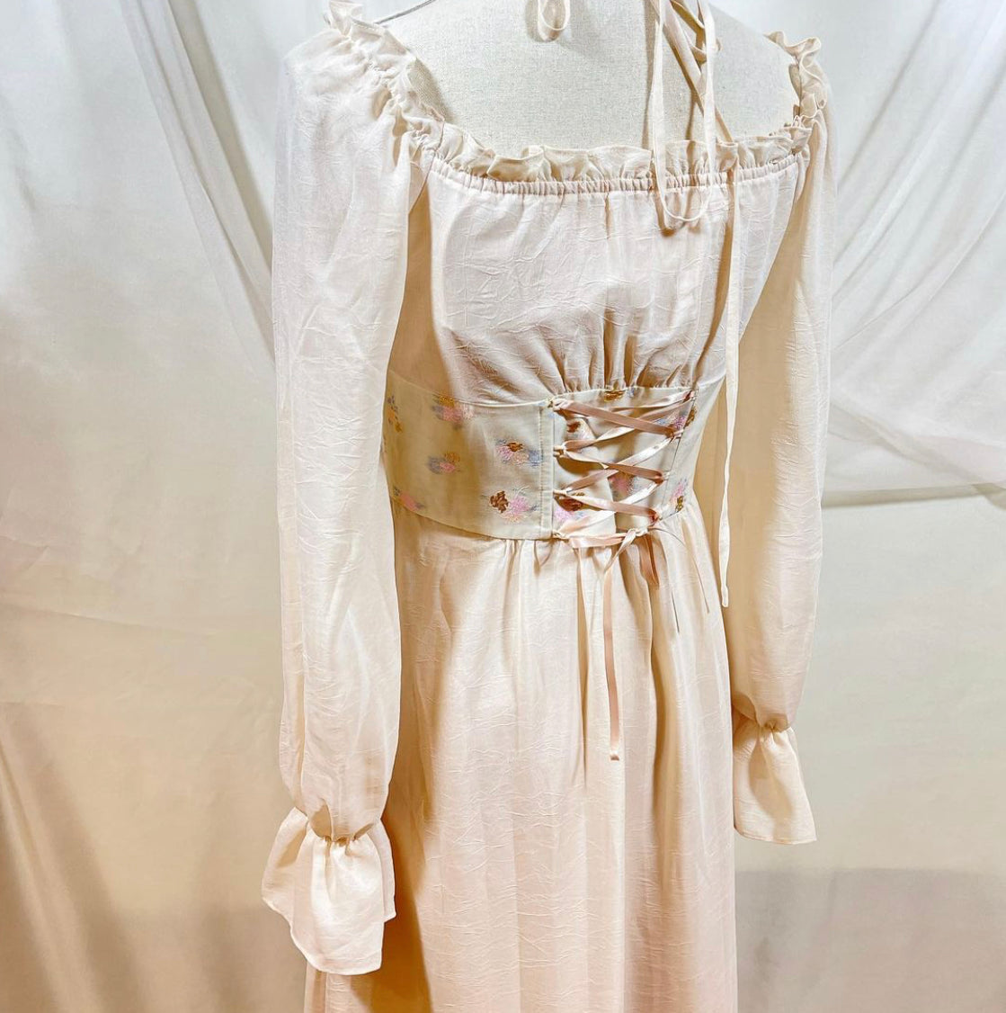 Giselle boned corset dress