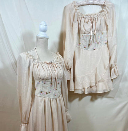 Giselle boned corset dress