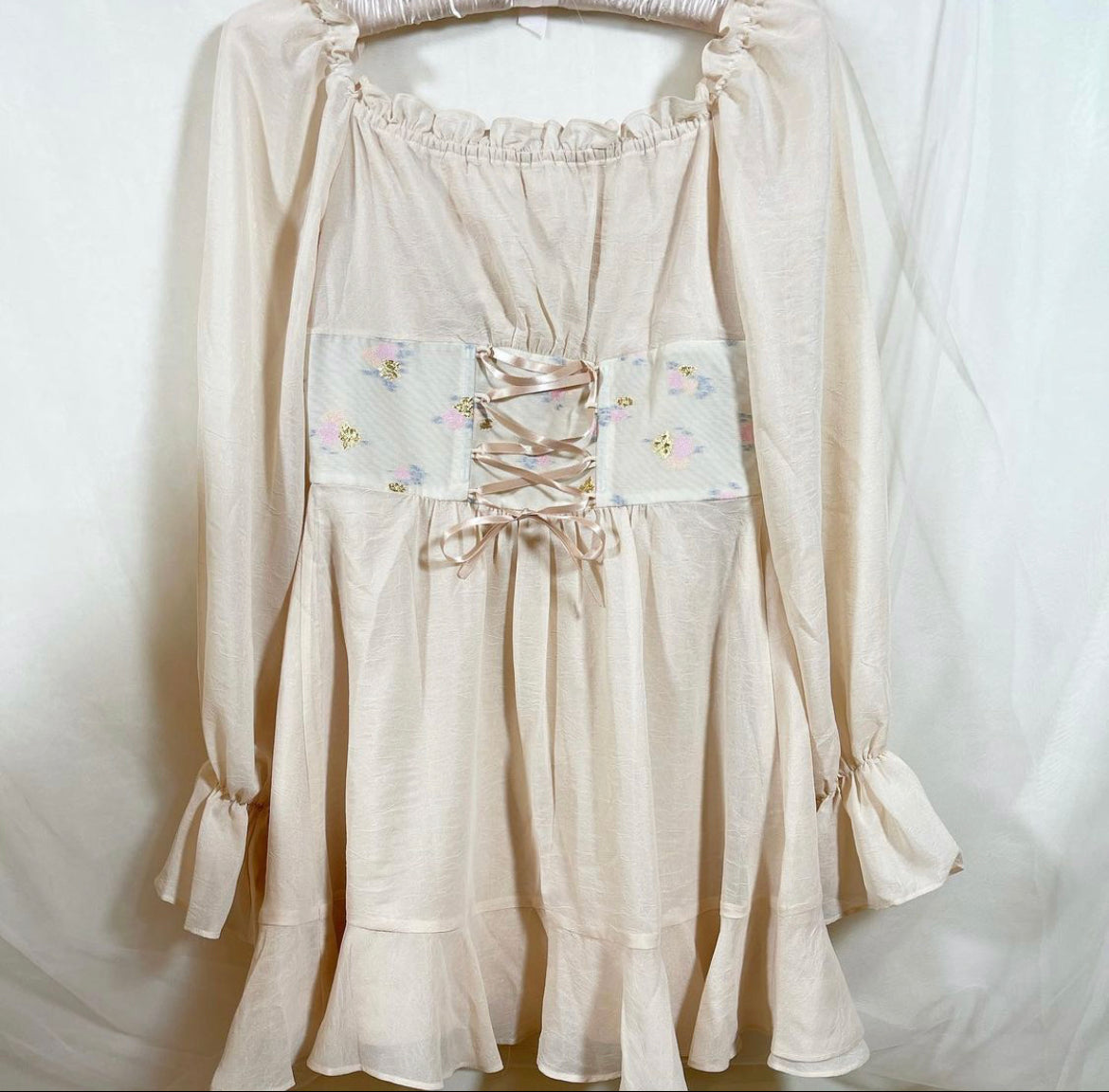 Giselle boned corset dress